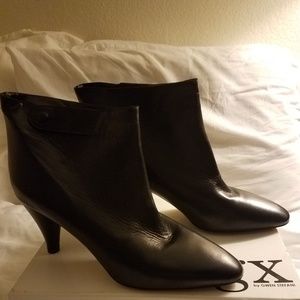 Chloe Black Booted Heels.